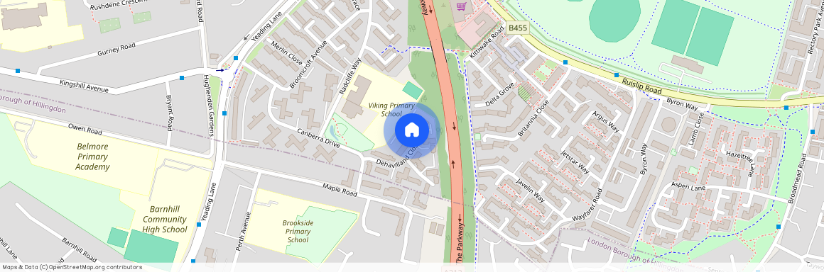 Dehavilland Close, Northolt, Middlesex