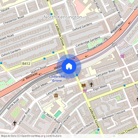 LADBROKE GROVE, NORTH KENSINGTON, LONDON W10