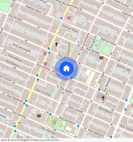 ** Rue la Fontaine, Mercier-Hochelaga-Maisonneuve, Mercier-Hochelaga-Maisonneuve, Ile de Montréal, H1W 3K5