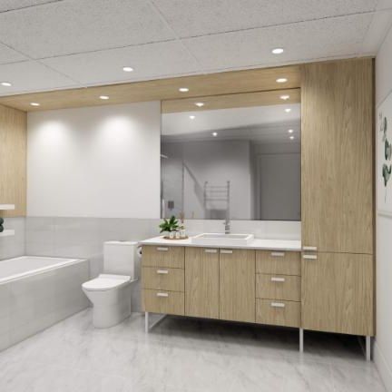 Unique 3 1/2 - 689 p.c. - Unité de coin - Tout inclus - Photo 4