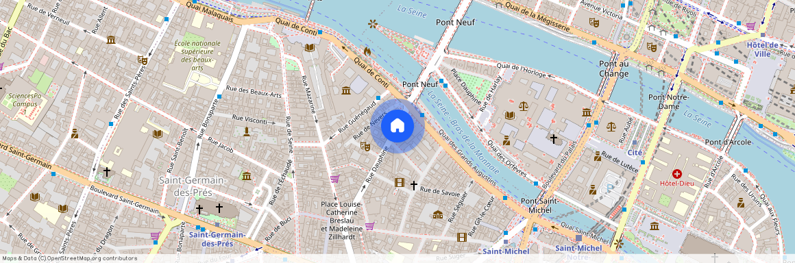 Dauphine 15, Rue Dauphine, Paris