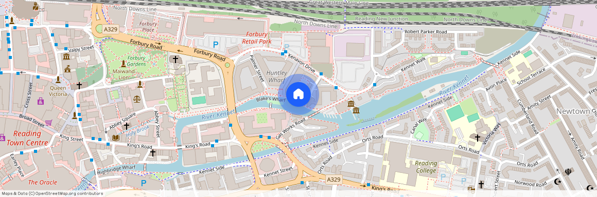 Joseph Huntley Walk, Reading, RG1