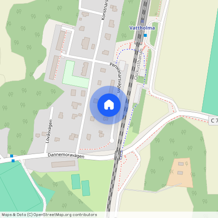 Pensionärsvägen 6B, Vattholma