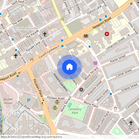 Howard Gardens, Roath, CF24