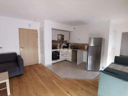 Appartement meublé Nantes 2 pièce(s) 41 m2 avec balcons et place de parking - Photo 5