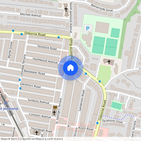 St. Georges Terrace, Jesmond, NE2