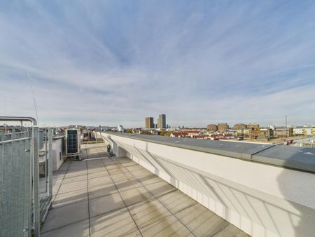 Exklusive klimatisierte Dachterrassenwohnung | Top-Ausstattung | Direkte U3-Anbindung Enkplatz | Stellplatz & Kellerabteil inkl. - Foto 4