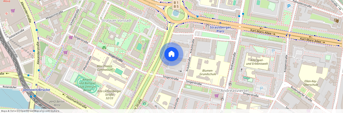 Krautstraße 8, 10243 Friedrichshain-Kreuzberg - Friedrichshain