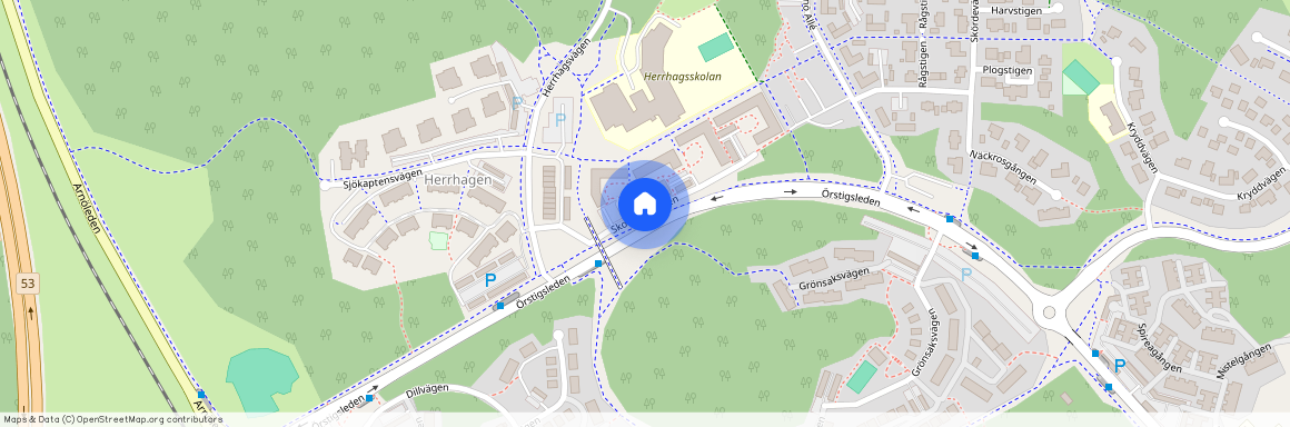 Skolörtsgången, Nyköping