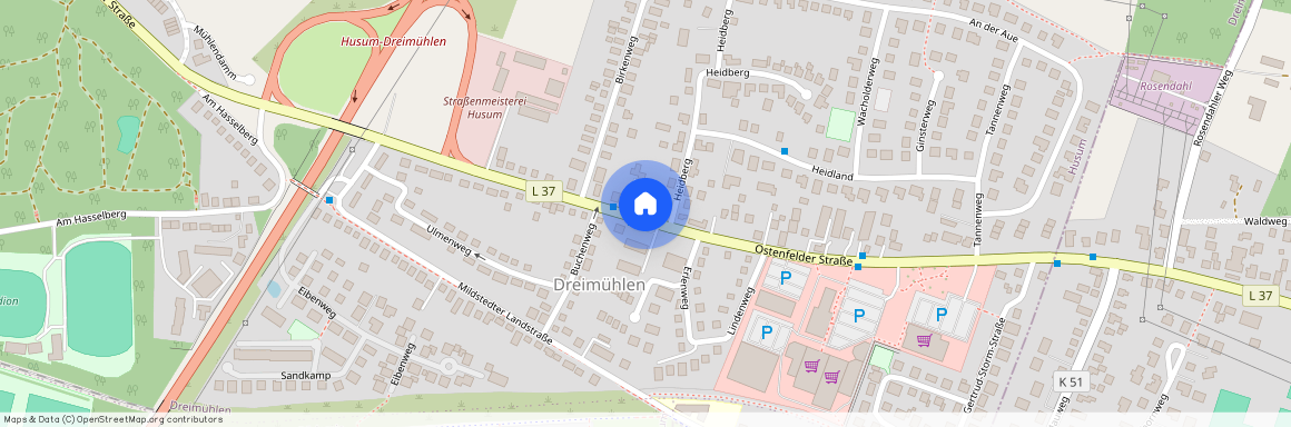 Ostenfelder Str. 85 a-d, 25813 Nordfriesland - Husum