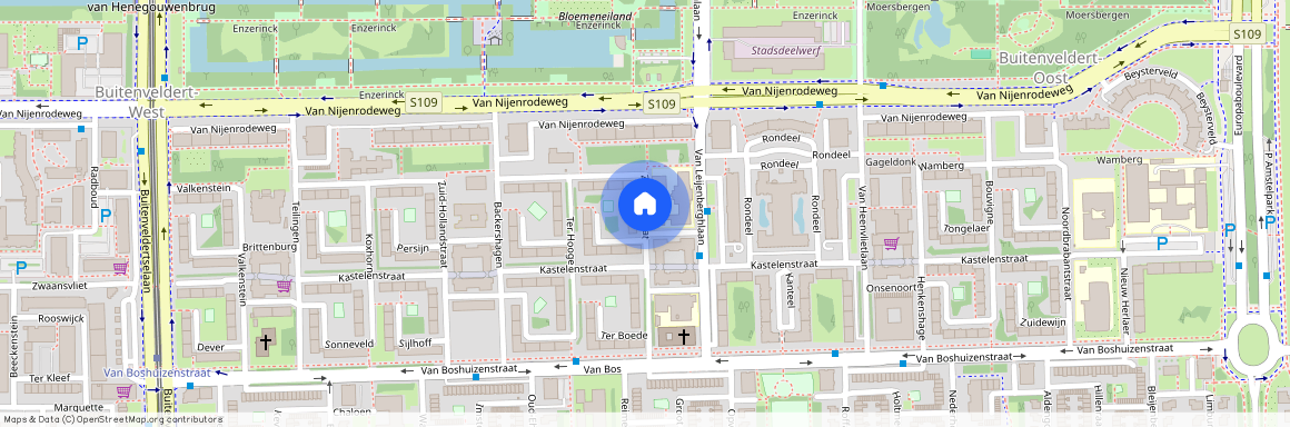Buitenveldert-West, 1082 BZ, Zeelandstraat, Amsterdam
