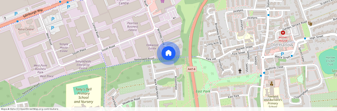 Bromley Close, East Road, Harlow