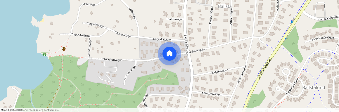 Skvadronvägen, Vallentuna