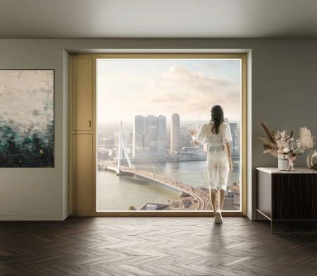 Suite d'appartement The BaanTower, Stadsdriehoek, Rotterdam - À louer - Photo 2