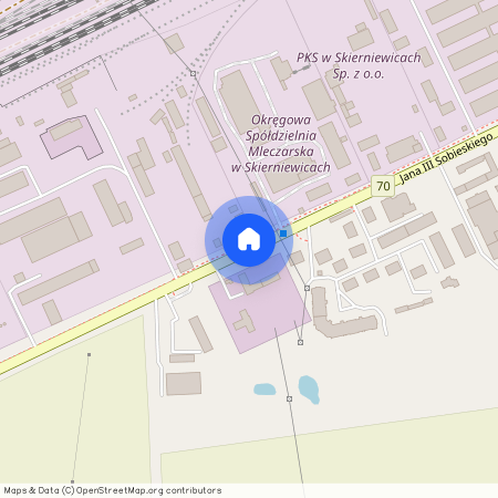 ul. Jana III Sobieskiego, Skierniewice, łódzkie