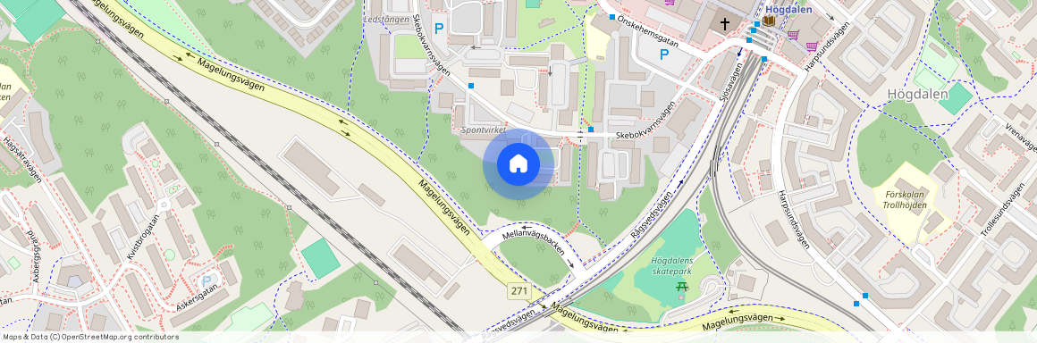 Skebokvarnsvägen 326, Högdalen