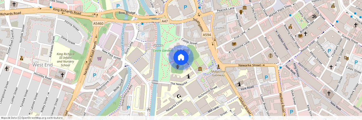 6 Castle View, The Newarke LE1 5WH