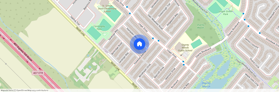 6416 HAMPDEN WOODS ROAD, Mississauga, Lisgar