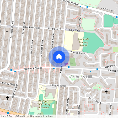 3 bedroom Flat to rent in Beaconsfield Street, Arthurs Hill, Newcastle upon Tyne