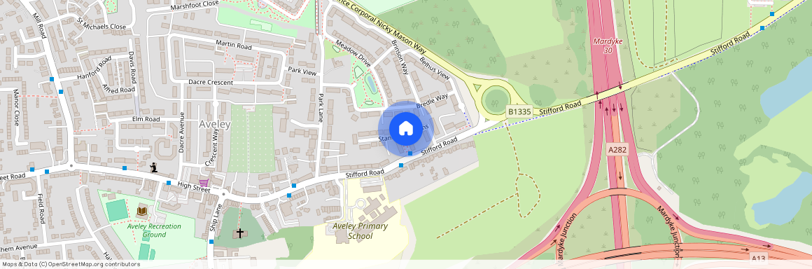 Stanford Gardens, Aveley