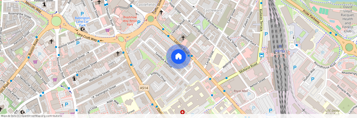 Sylvester Close, Derby, Derbyshire, DE1