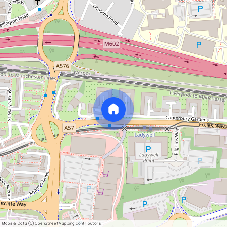 Canterbury Gardens, Salford, Greater Manchester, M5