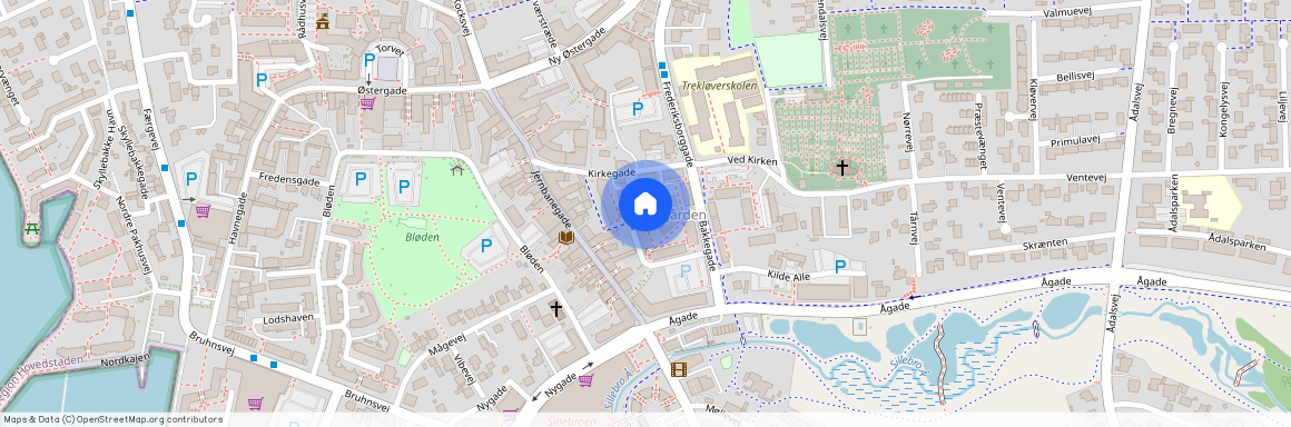 Kirkegade 46, 2. lejl. tv, 3600 Frederikssund