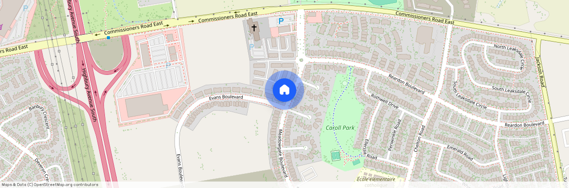 2148 Meadowgate Boulevard, London South