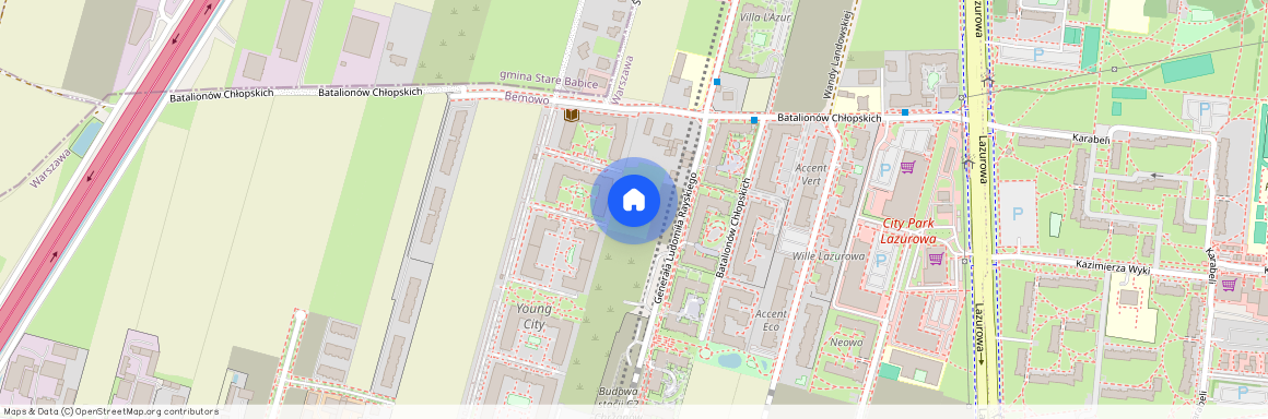 ul. Batalionów Chłopskich, Chrzanów, Bemowo, Warszawa, mazowieckie