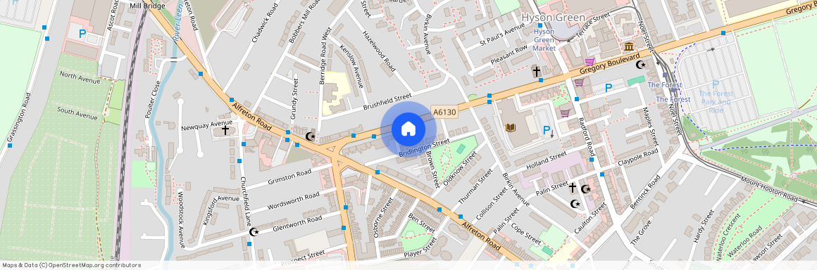 Gregory Boulevard, NOTTINGHAM