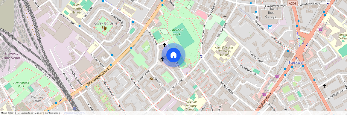 Courland Grove, Clapham, London, SW8