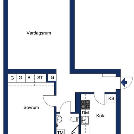 Johan Kocksgatan 61 B - Foto 4