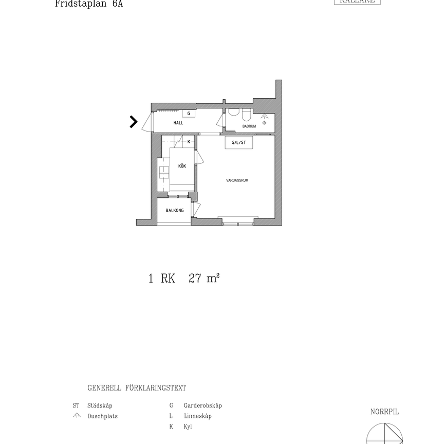 Fridstaplan 6 A, våning 1 - Foto 2