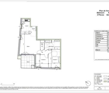 Location Appartement 3 pièces 64m² BEAUZELLE 31700 - Photo 2