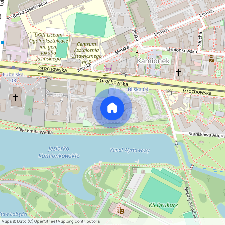 ul. Grochowska, Kamionek, Praga-Południe, Warszawa, mazowieckie