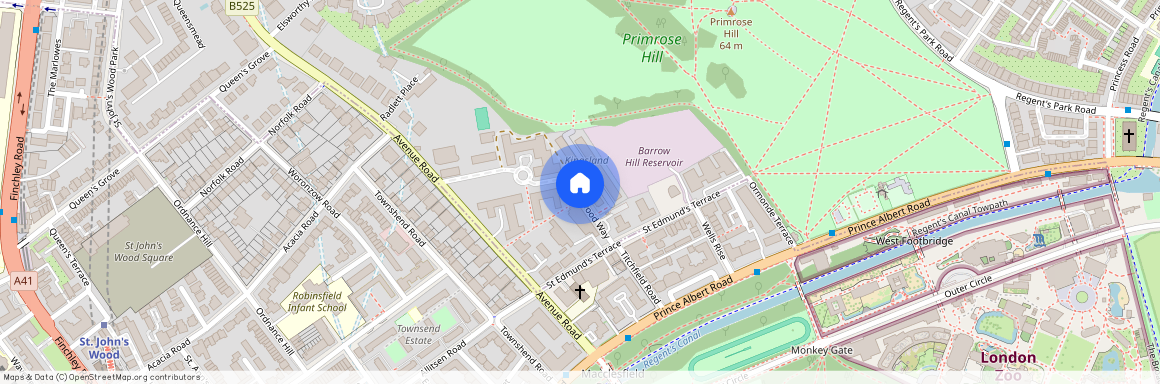 Kingsland, Broxwood Way, St John's Wood, NW8