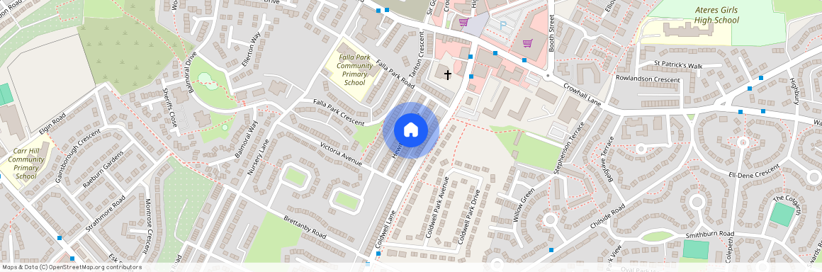 Hewitson Terrace, Felling