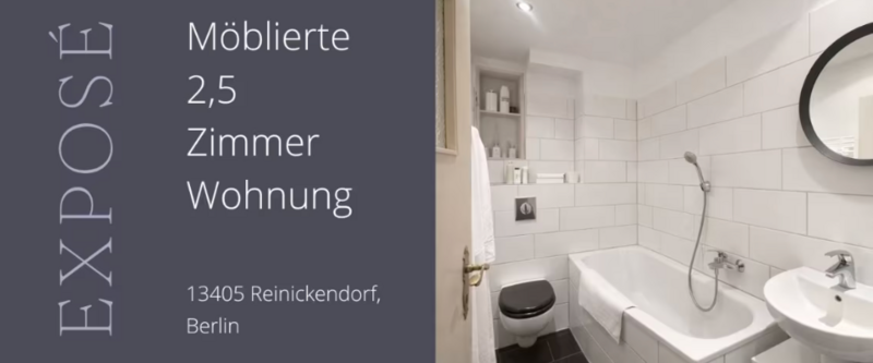 Möblierte 2,5-Zimmer Wohnung mit französischem Balkon - Berlin - Foto 1