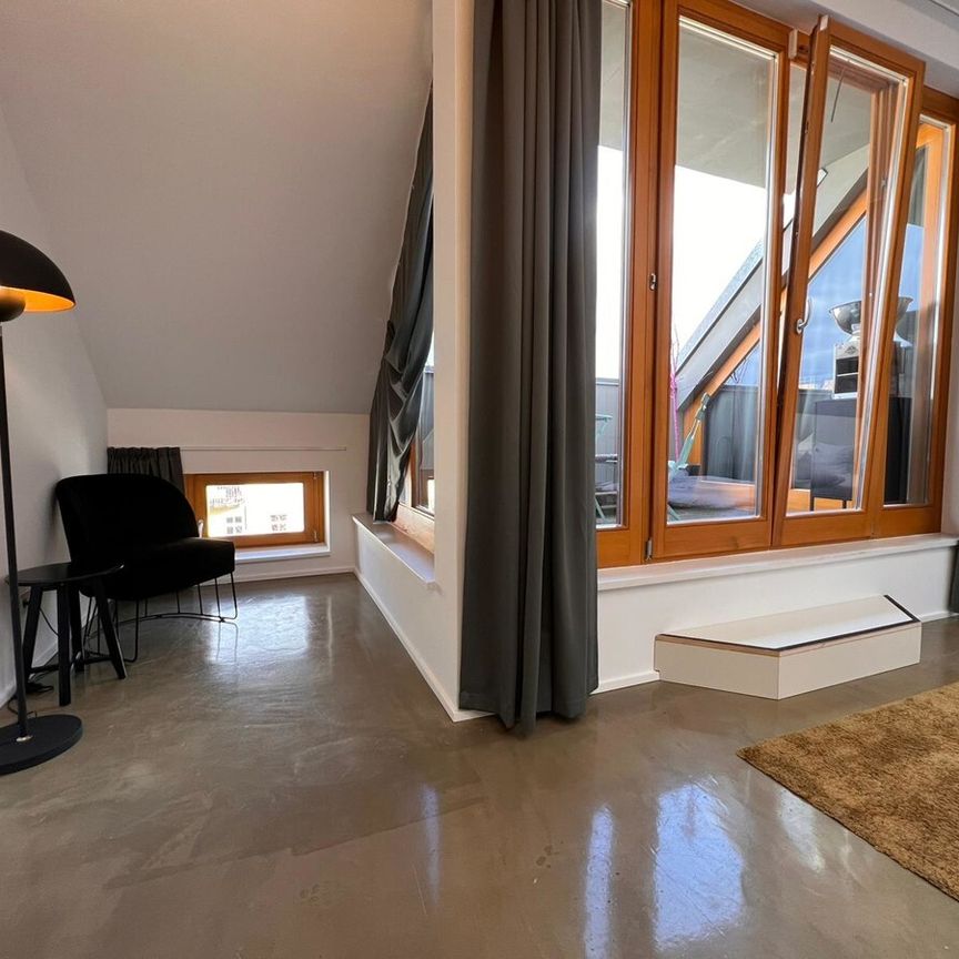 F-Hain: voll möbliertes LUXUS Apartment - 45 m² befristet für max. 12 Monate per SOFORT zu VERMIETEN - Photo 1