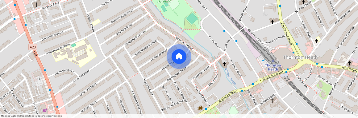 Foxley Road, Thornton Heath, Surrey, CR7