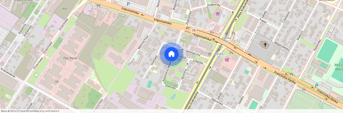 ul. Kazimierza Wielkiego, Okęcie, Włochy, Warszawa, mazowieckie