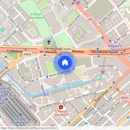 North Wharf Road Paddington W2, London, W2