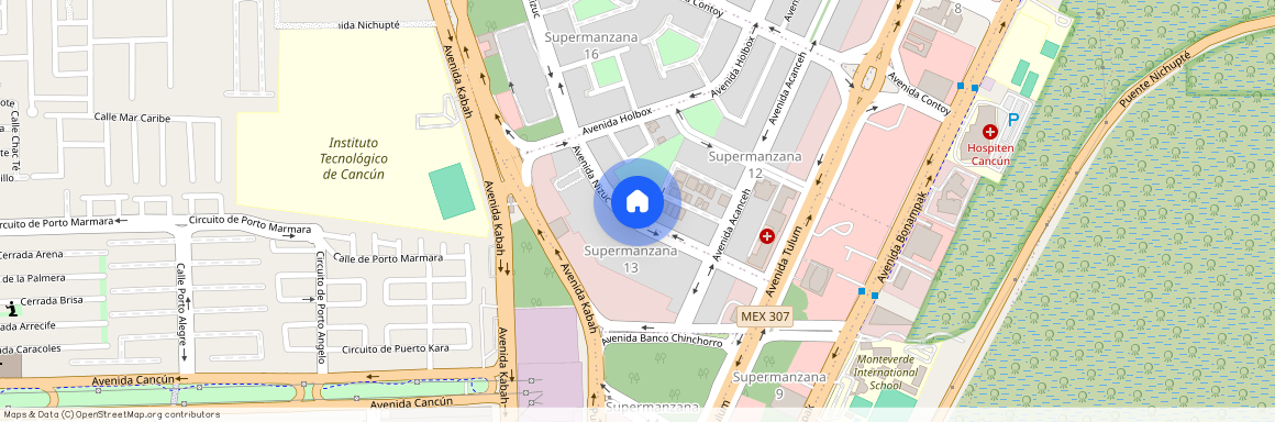 Av Nizuc, N/A, Supermanzana 13, Cancún/Benito Juárez, Quintana Roo, 77504, México