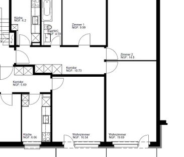 Schöne 3-Zimmerwohnung in Langenthal - Foto 6