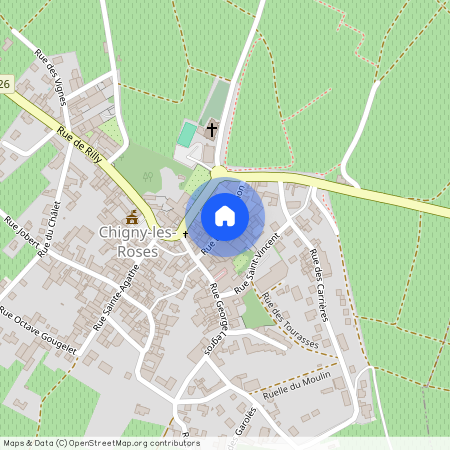 51500, Chigny-Les-Roses