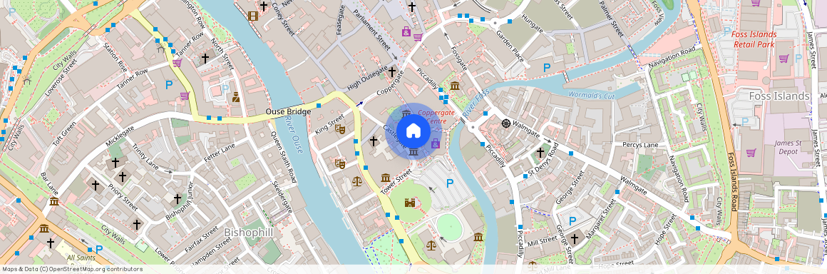 St Georges House, 23 Castlegate, York, YO1