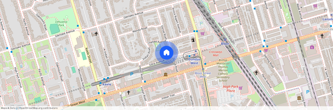 56 Edna Avenue Unit# Basement A, Toronto