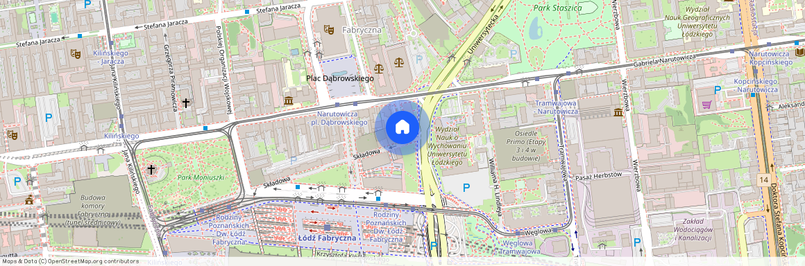 ul. Składowa, Fabryczna, Śródmieście, Łódź, łódzkie