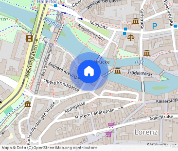 Möbliertes Altstadt-Juwel am Unschlittplatz – Stilvoll wohnen im hi... - Foto 1