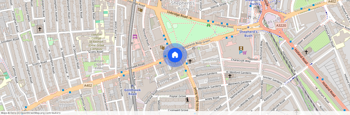 Goldhawk Road, Shepards Bush W12